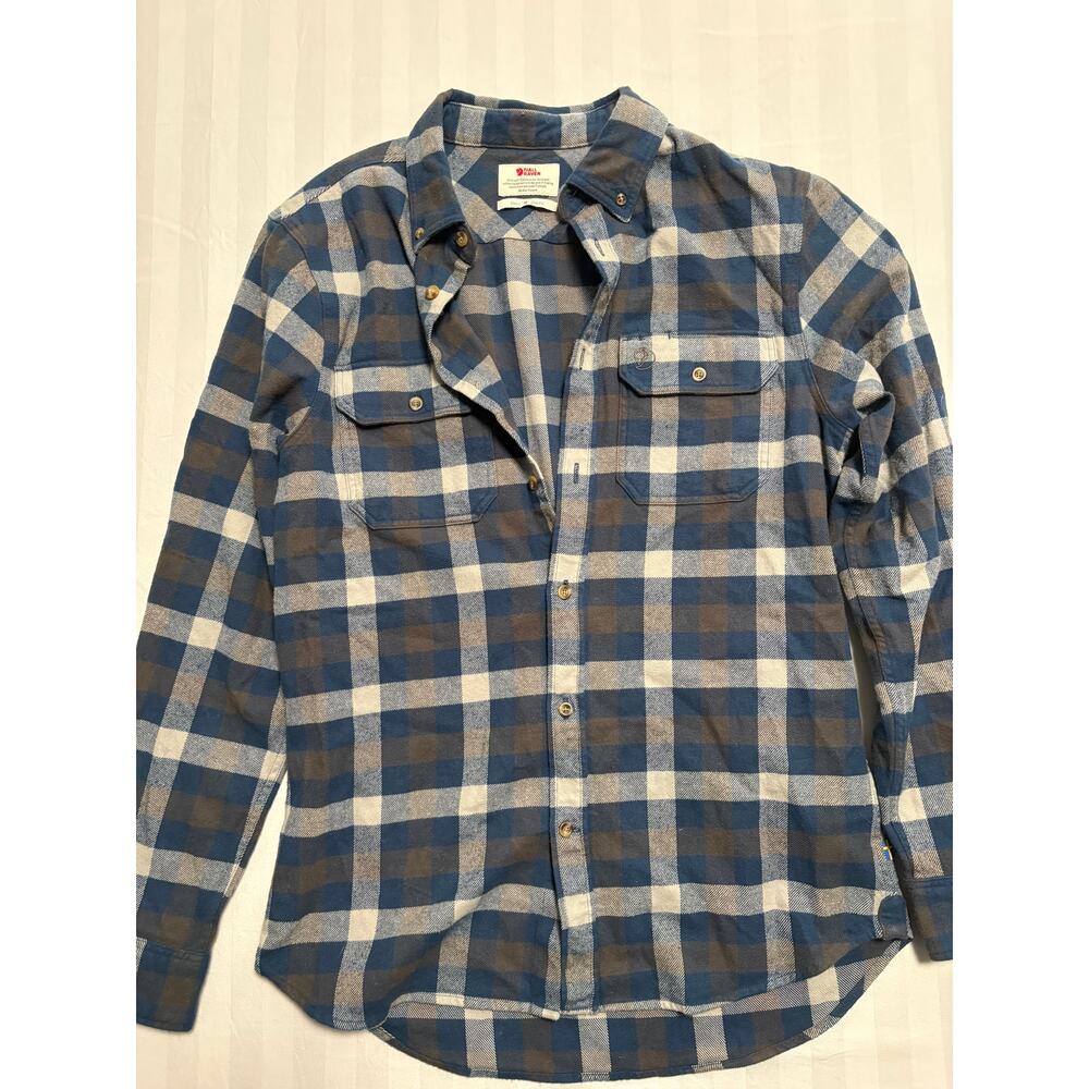 Fjällräven Plaid Flannel Button Up M